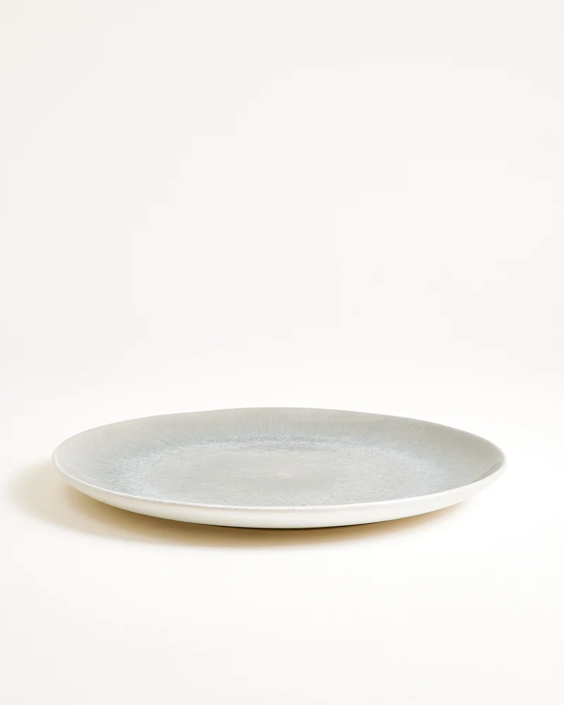 Areia Teller groß classic grau
