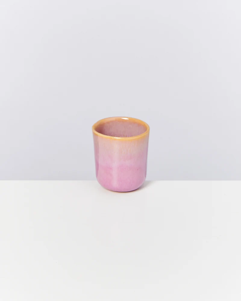 Copa Alto Espressobecher gelb rosé