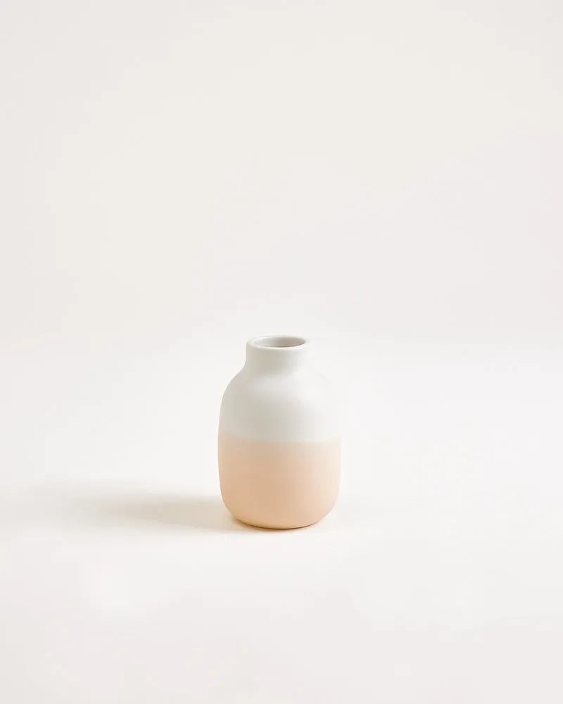 Nuno Vase S hellblau sand