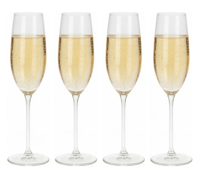 Cookinglife Champagnergläser Solare 210 ml - 4 Stück