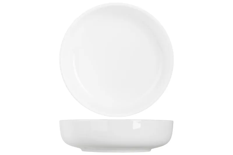 Cosy & Trendy Tiefe Teller / Pastateller Moon White ø 19 cm - 4 Stück