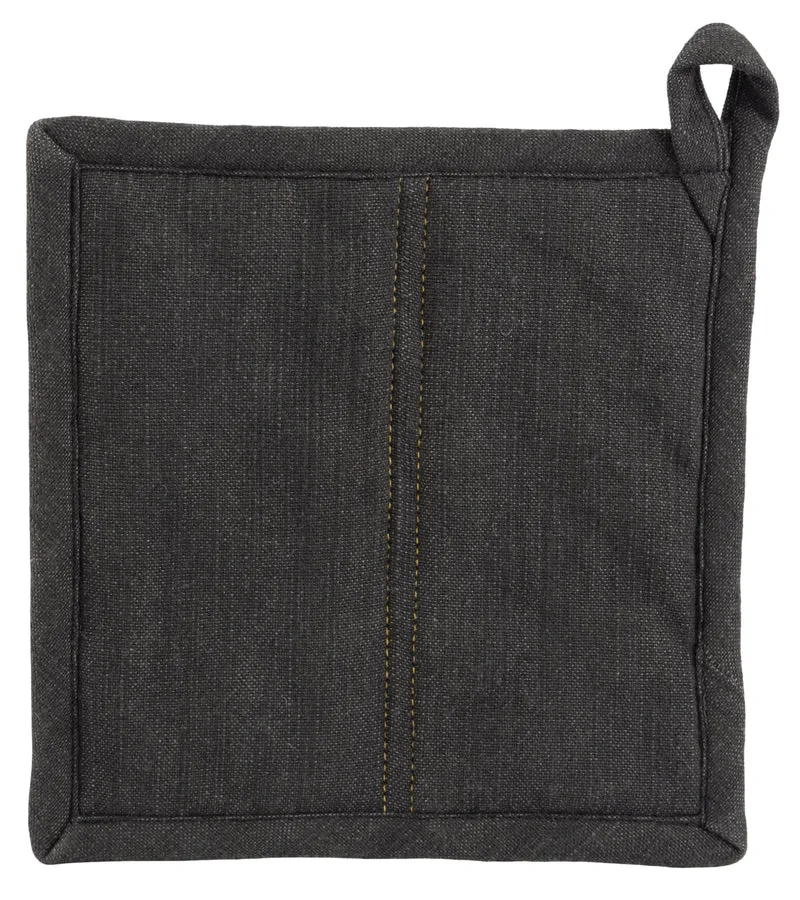 Cosy & Trendy Topflappen D'nim Dunkelblau 20 x 20 cm