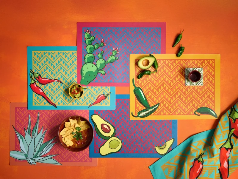 ASA méxico Tischset Jalapeno 46x33cm