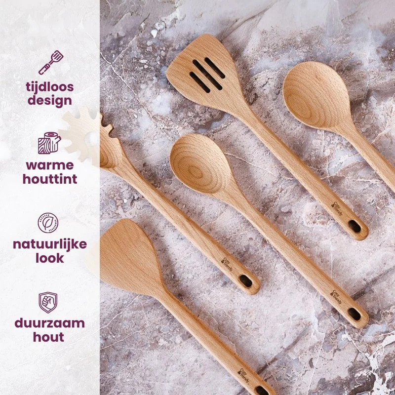 Cosy & Trendy Servierlöffel Delish Eco Holz 31 cm