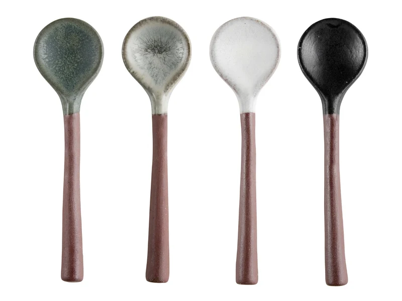 ASA umami Keramiklöffel Set matt 12cm 4tlg