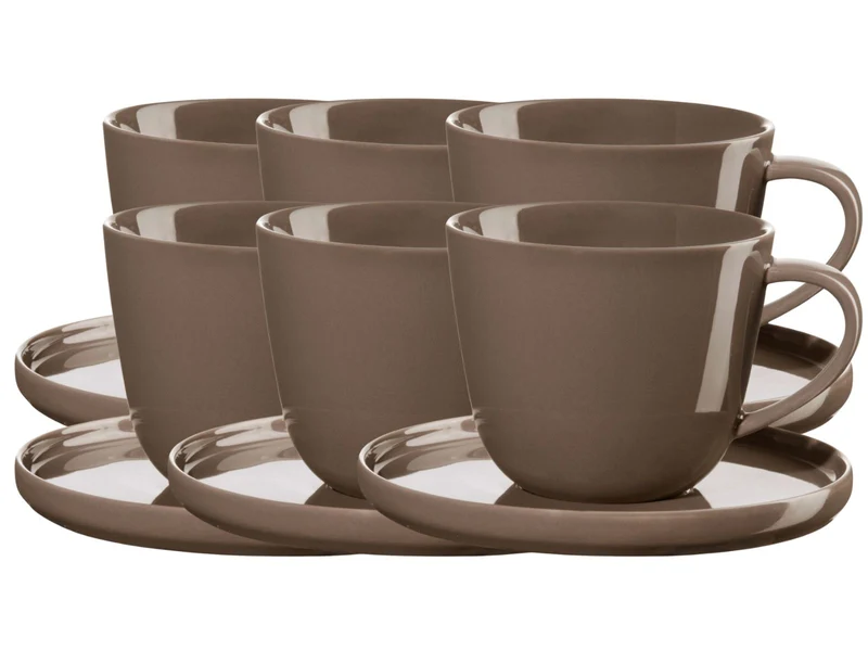 ASA coppa Kaffeetasse mit Untertasse kaori 0,25l Set6