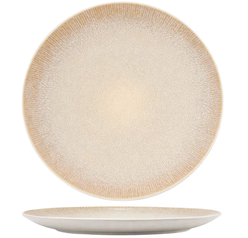 Cookinglife Dinerplatten Nola Sand ø 27 cm - 6 Stück