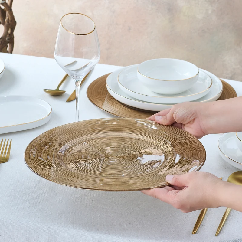 Karaca Goldener Platzteller