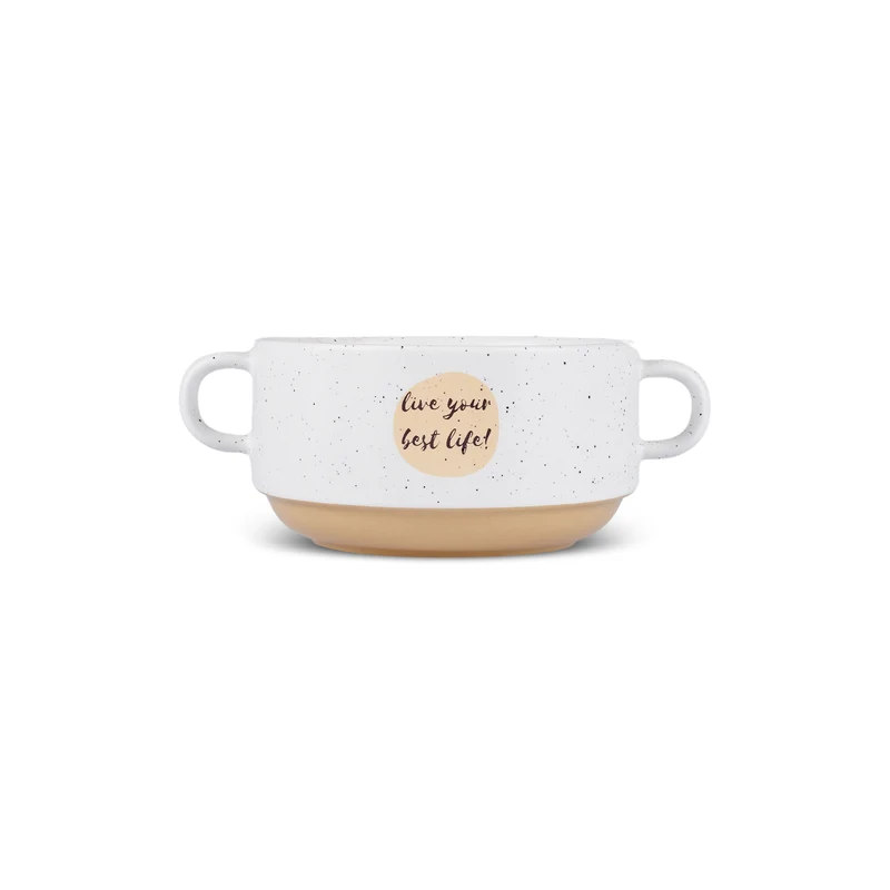 Karaca Monet Flower Suppenschalen-Set, 3-teilig, 460 ml