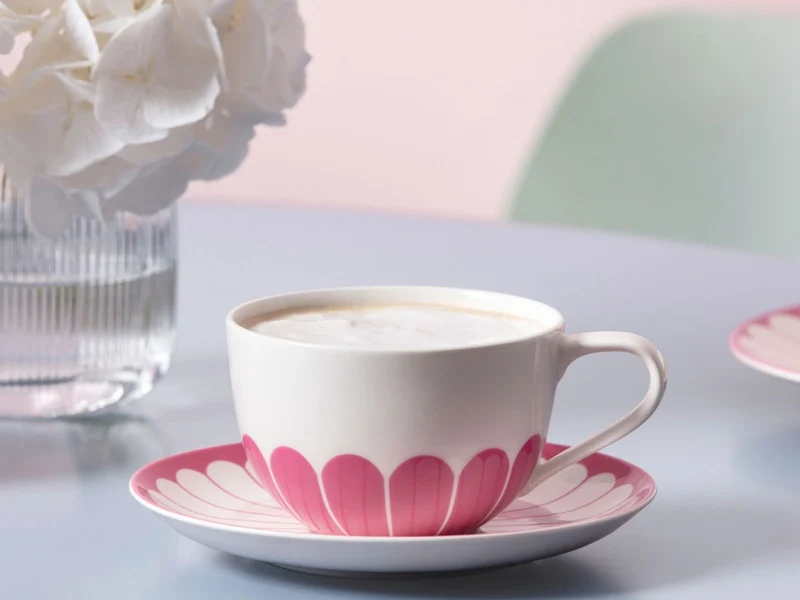 Villeroy & Boch Fleur cassis Cappuccino-Untertasse 17,5cm Set6