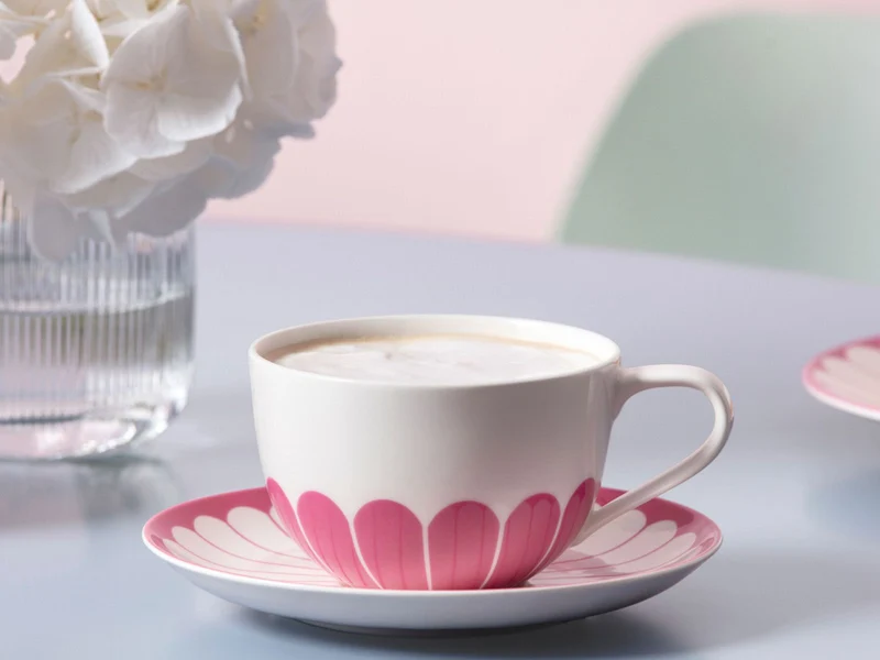 Villeroy & Boch Fleur cassis Cappuccinotasse 0,3l Set6