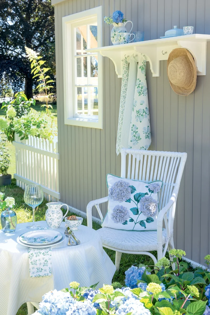 Greengate Alaia Tischdecke white 150x150cm