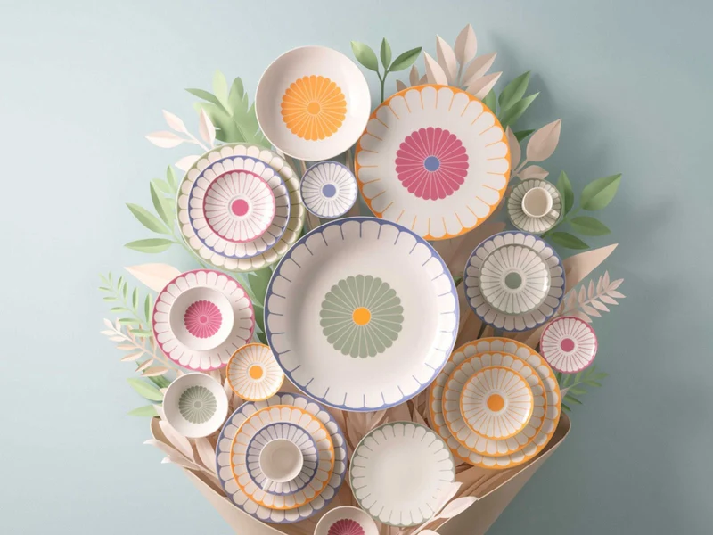 Villeroy & Boch Fleur cassis Pastaschale 24cm 0,62l Set6
