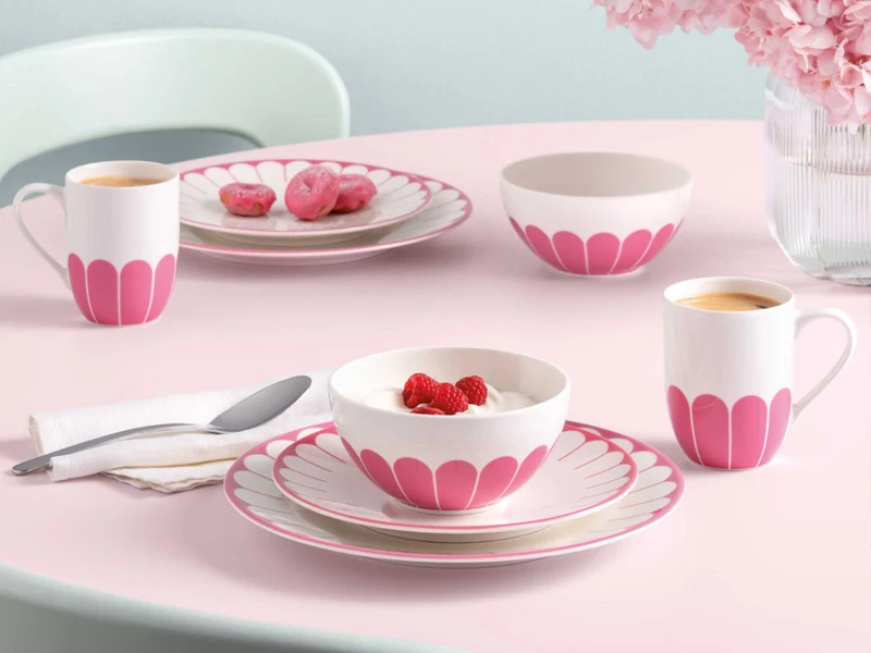 Villeroy & Boch Fleur cassis Müslischale 14cm Set4