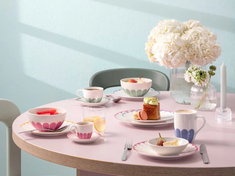 Villeroy & Boch Fleur cassis Müslischale 14cm Set4
