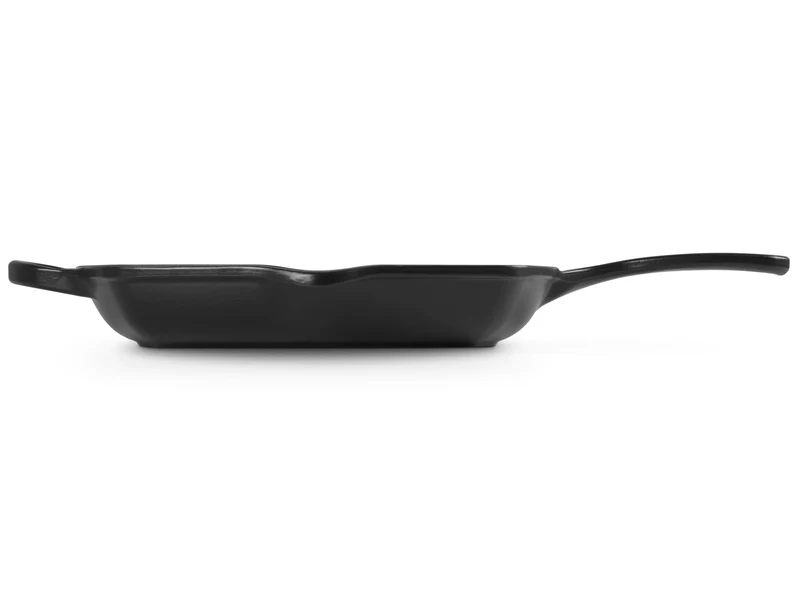 Le Creuset Grillpfanne Signature quadratisch schwarz matt 26cm