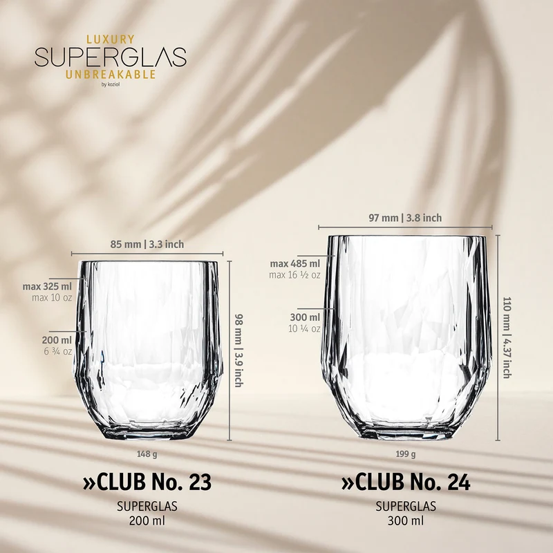 Wine tumbler 2 er set Superglas CLUB No. 23