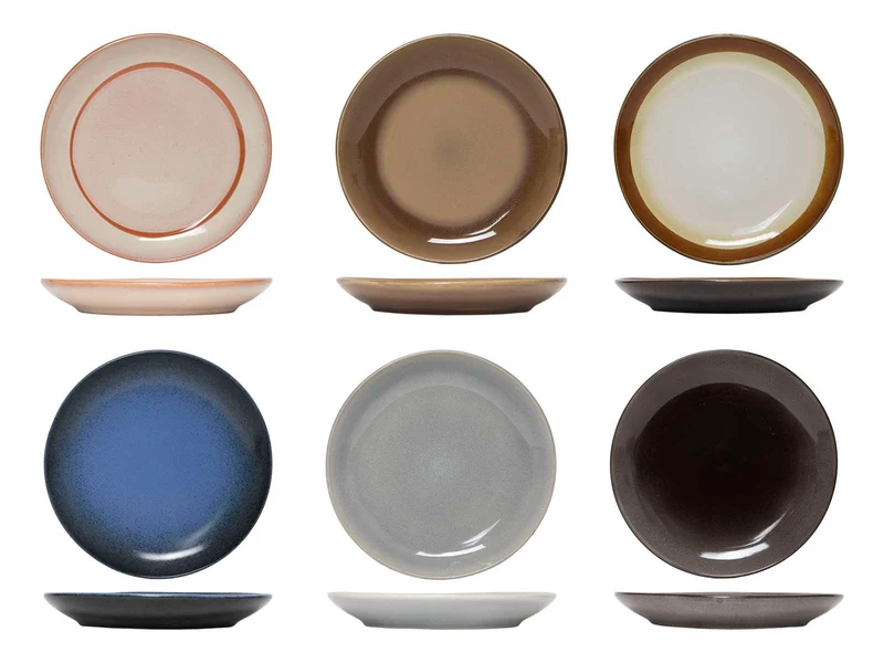 Studio Tavola Geschirrset Earth 24-teilig / 6 Personen - 6 Speiseteller, 6 Frühstücksteller, 6 Schalen und 6 kleine Schalen
