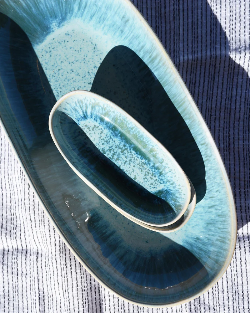 Areia Servierplatte L aqua