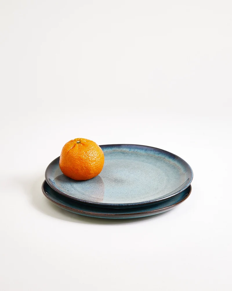 Madeira Teller klein classic grünblau