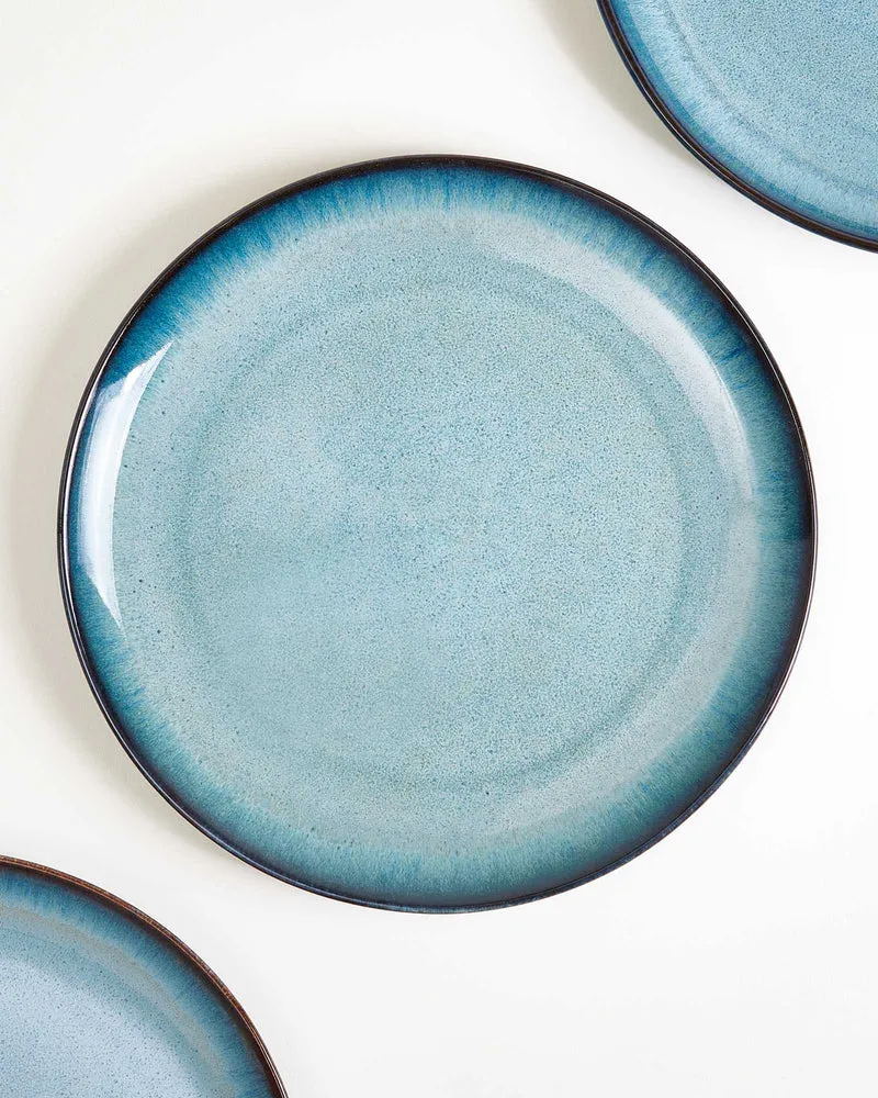 Madeira Teller groß classic grünblau