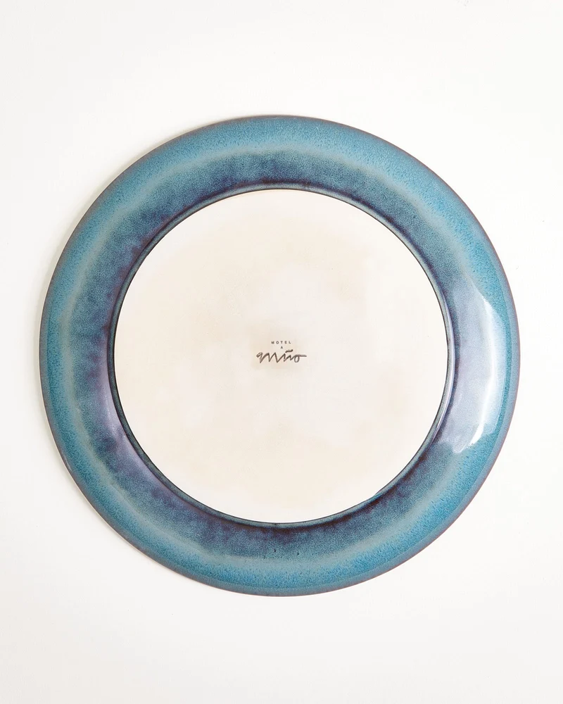 Madeira Teller groß classic grünblau