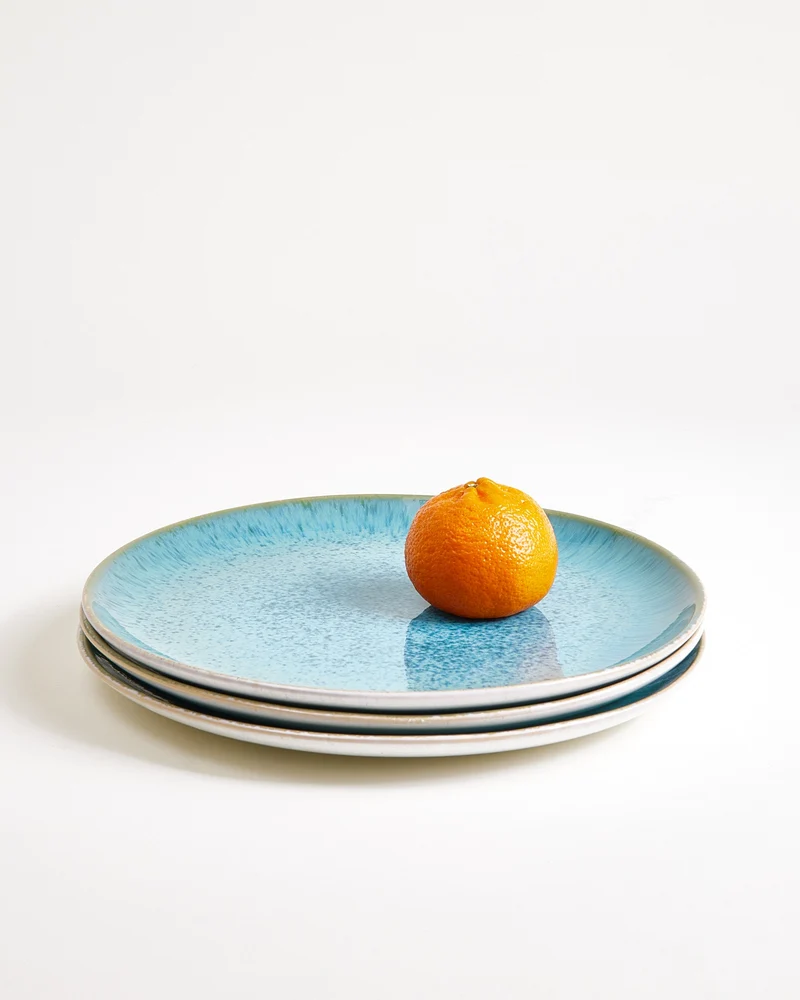 Areia Teller groß classic aqua