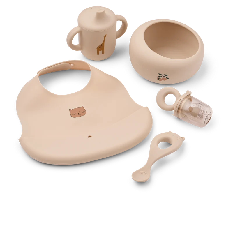 Geschirrset Baby Starter Set "Mileah Apple Blossom"