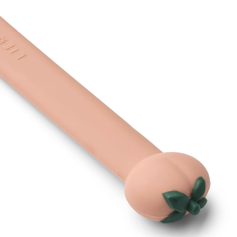Besteckset mit Silikongriff "Tove- Peach / Pale tuscany multi mix"