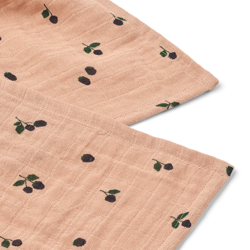 Mulltücher "Mini Berry/Pale Tuscany" 2er Pack