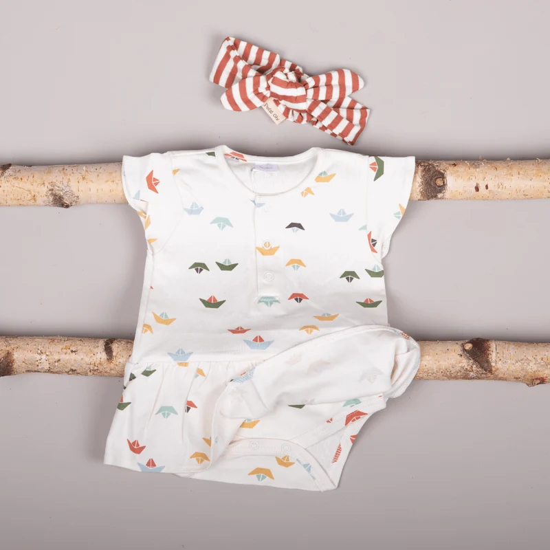 Buntes Wellenmädchen Set