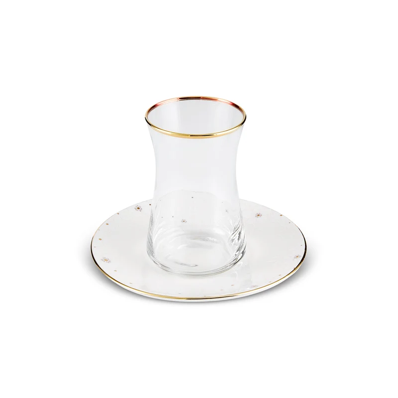 Karaca Fleur 12-Teiliges 6-Personen Tee-Set