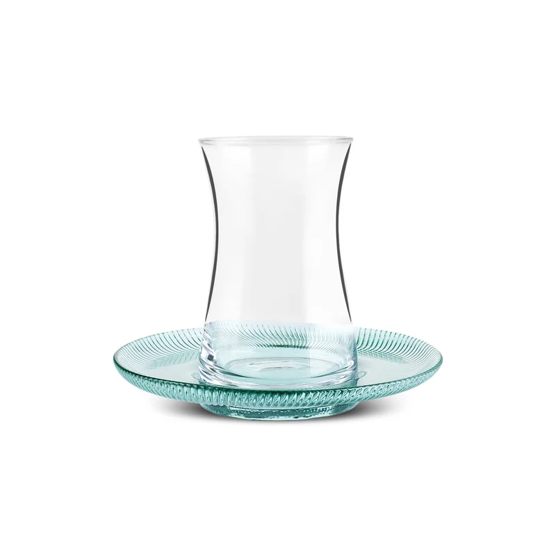 Karaca Juliet Grün 6-Personen-Teeset
