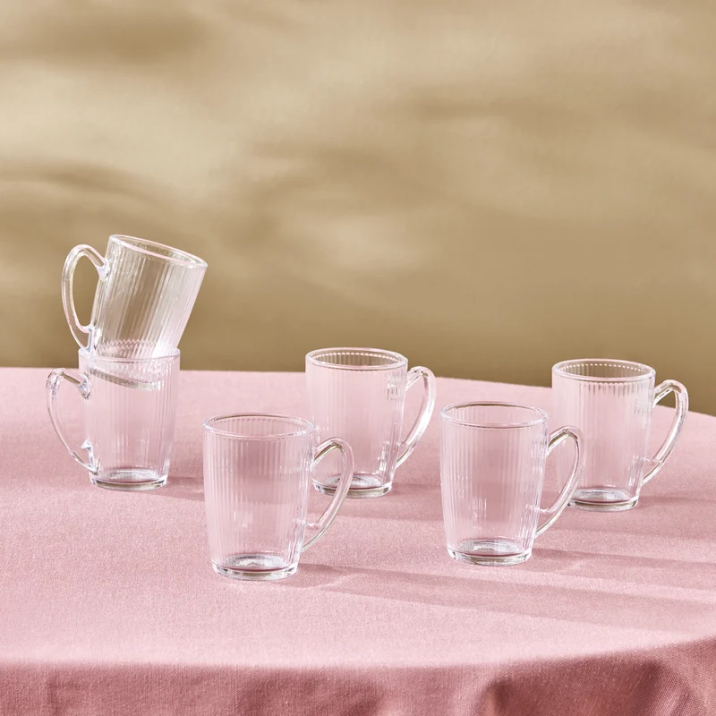 Karaca Edna 6-teiliges Teeglas-Set