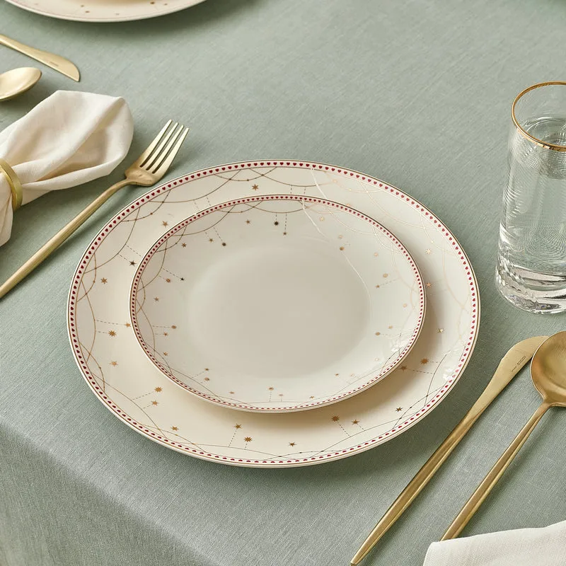 Karaca Elegance Bone Festival 24-teiliges Tafelservice für 6 Personen
