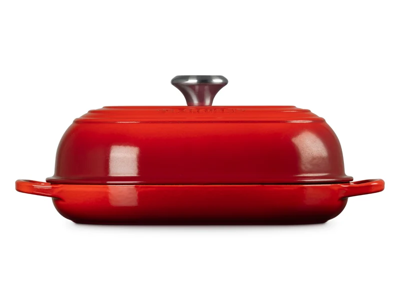 Le Creuset Brot Bräter Signature oval kirschrot 29cm