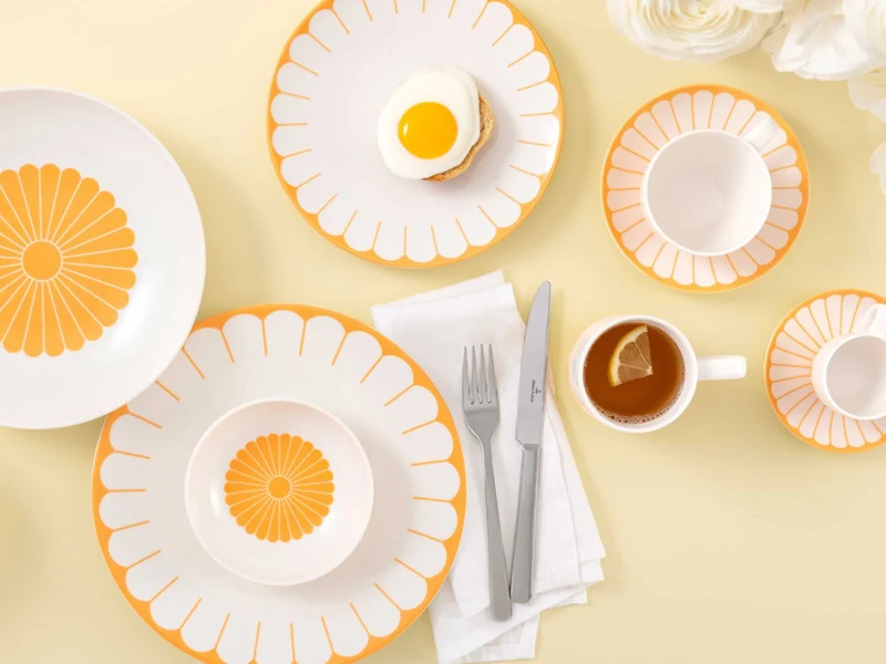 Villeroy & Boch Fleur soleil Kaffee-Untertasse 15cm Set6