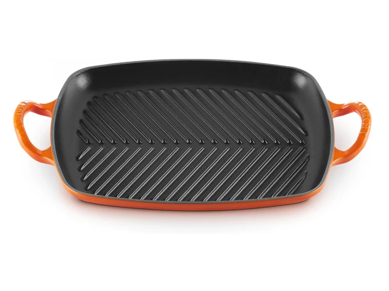 Le Creuset Grillplatte Signature rechteckig ofenrot 30cm