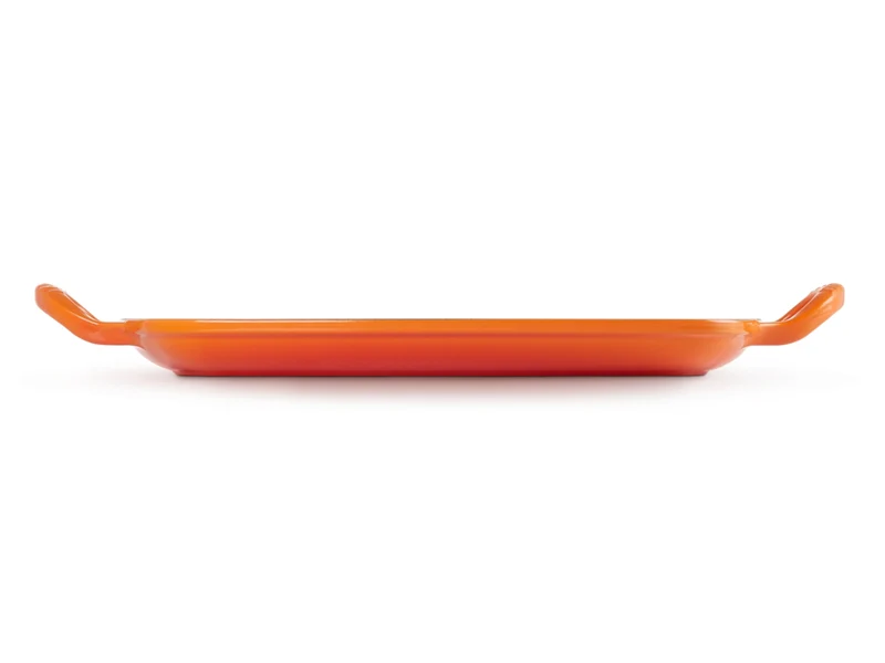 Le Creuset Grillplatte Signature rechteckig ofenrot 30cm