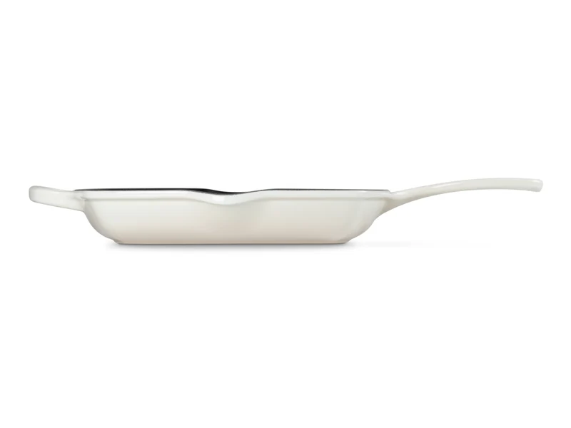 Le Creuset Grillpfanne Signature quadratisch meringue 26cm