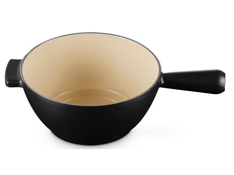 Le Creuset Käsefondue schwarz matt 2l
