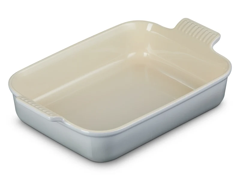 Le Creuset Auflaufform Tradition rechteckig perlgrau 32cm