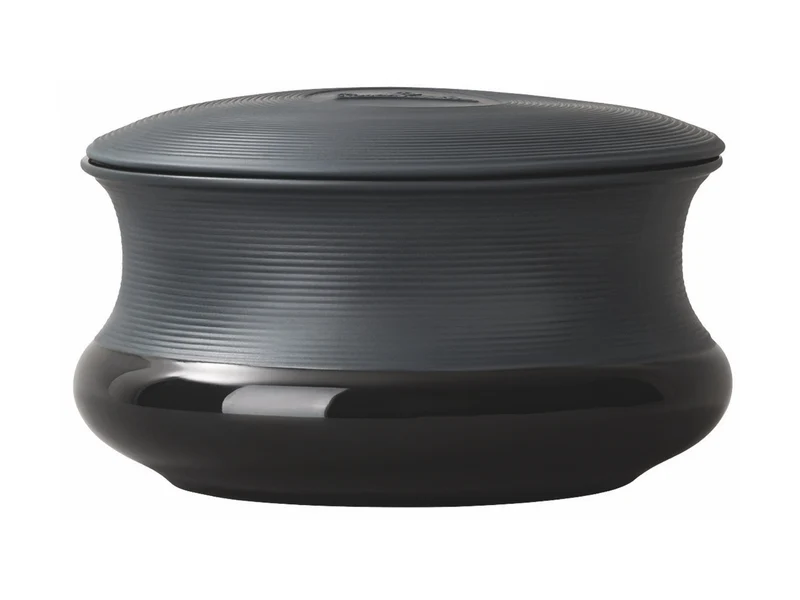 Rosenthal Viiva Dose groß schwarz 14cm