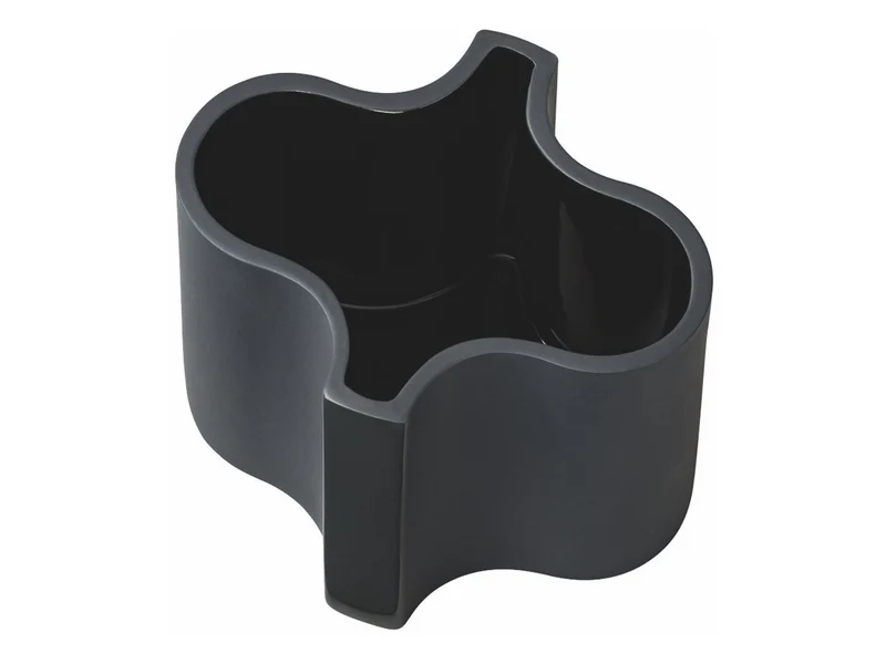Rosenthal Ripple Multifunktionsgefäss schwarz 8,4cm