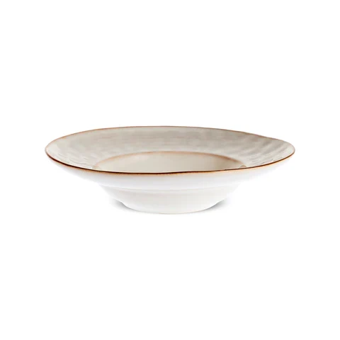 Karaca Aria Reactive Glaze Pastaschale, 26 cm, Beige