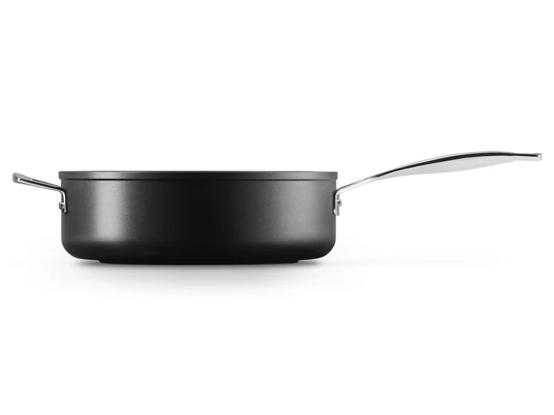Le Creuset Aluminium-Antihaft Sautépfanne rund schwarz 28cm