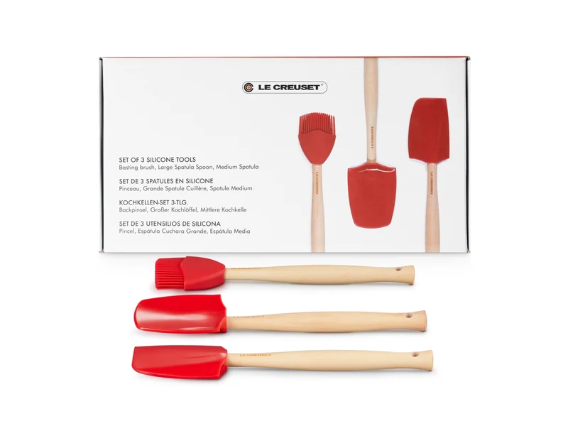 Le Creuset Craft Kochkelle kirschrot Set 3tlg