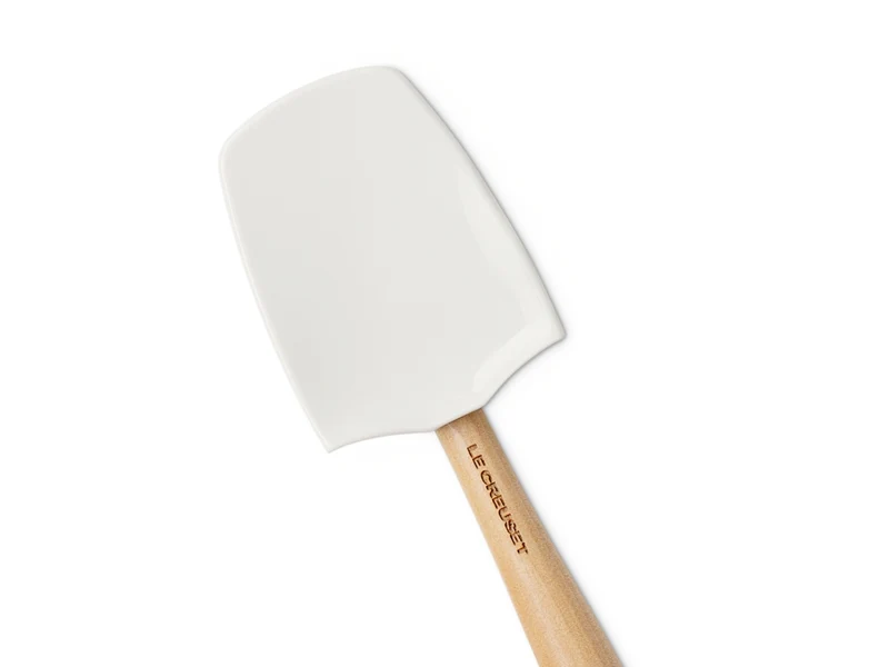 Le Creuset Craft großer Kochlöffel meringue 28cm