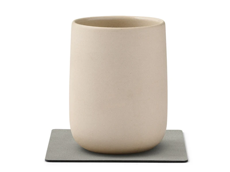 LIND DNA Nupo Untersetzer Square light grey 10x10cm