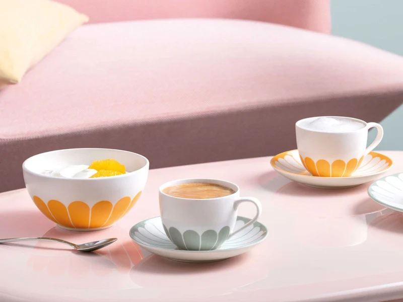Villeroy & Boch Fleur soleil Müslischale 14cm Set4